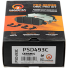 1987 Bmw 325is Brake Pad Set 4