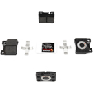 2000 Mercedes Benz C280 Brake Pad Set 6