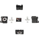 2000 Mercedes Benz C280 Brake Pad Set 1