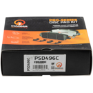 1992 Honda Accord Brake Pad Set 4