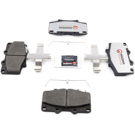 1992 Toyota Land Cruiser Brake Pad Set 6