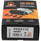 1993 Nissan Sentra Brake Pad Set 4