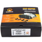 2000 Dodge Intrepid Brake Pad Set 4