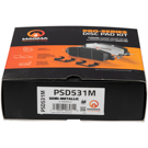 1995 Mitsubishi 3000GT Brake Pad Set 4