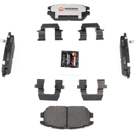 2010 Mitsubishi Eclipse Brake Pad Set 2