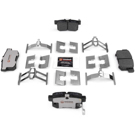 2012 Suzuki Kizashi Brake Pad Set 1