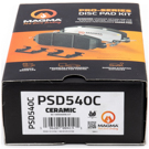 1995 Infiniti G20 Brake Pad Set 4