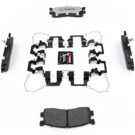 1994 Mazda MPV Brake Pad Set 2