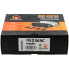 1987 Volkswagen Jetta Brake Pad Set 4