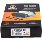2000 Lexus SC400 Brake Pad Set 4