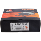 1987 Mazda B2600 Brake Pad Set 4