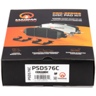 2000 Nissan Quest Brake Pad Set 4