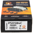 1994 Ford Probe Brake Pad Set 4