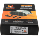 2003 Audi S8 Brake Pad Set 4