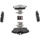 1996 Ford Thunderbird Brake Pad Set 2