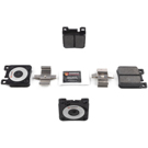 2000 Mercedes Benz E430 Brake Pad Set 1