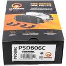 Magma PSD606C Brake Pad Set 4