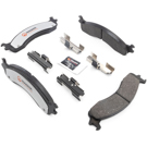 2000 Dodge Ram 2500 Van Brake Pad Set 1