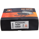 1995 Nissan 200SX Brake Pad Set 5