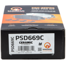 1996 Nissan 200SX Brake Pad Set 5