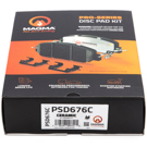 2000 Land Rover Range Rover Brake Pad Set 5