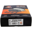 2000 Land Rover Range Rover Brake Pad Set 5