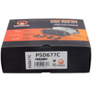 1999 Suzuki Esteem Brake Pad Set 5
