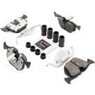 2007 Bmw 525 Brake Pad Set 1