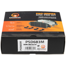 2000 Bentley Arnage Brake Pad Set 5
