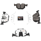 2000 Bentley Arnage Brake Pad Set 6