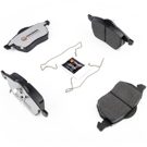 2000 Volkswagen Golf Brake Pad Set 1