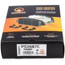 2000 Volkswagen Golf Brake Pad Set 5