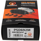 2000 Bmw 528 Brake Pad Set 5