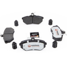 2000 Volkswagen Cabrio Brake Pad Set 2