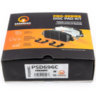 2000 Volkswagen Cabrio Brake Pad Set 5