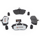 2000 Volkswagen Cabrio Brake Pad Set 6