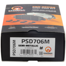 1996 Volkswagen Eurovan Brake Pad Set 5