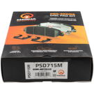 2000 Chrysler Town and Country Brake Pad Set 5