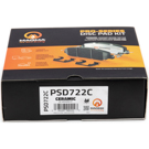 2000 Subaru Legacy Brake Pad Set 5