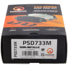 1999 Mitsubishi Montero Sport Brake Pad Set 2