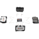 1999 Mitsubishi Montero Sport Brake Pad Set 1