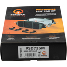 Magma PSD735M Brake Pad Set 4