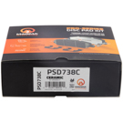 2000 Porsche 911 Brake Pad Set 4