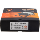 1999 Porsche Boxster Brake Pad Set 4