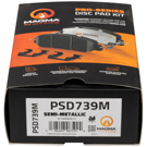 1998 Mercedes Benz C230 Brake Pad Set 4