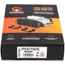 2000 Mercedes Benz ML320 Brake Pad Set 4