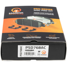 2007 Volkswagen Beetle Brake Pad Set 4