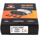 2000 Volkswagen Golf Brake Pad Set 4