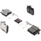 2002 Mercedes Benz C240 Brake Pad Set 3