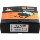 2002 Mercedes Benz C240 Brake Pad Set 4